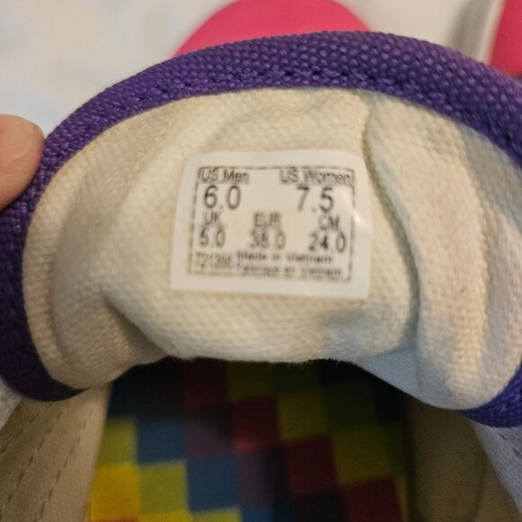 VANS Color Block Old Skool Sidestripe Low Top Casual Sneakers - Size 7.5 - Picture 8 of 8